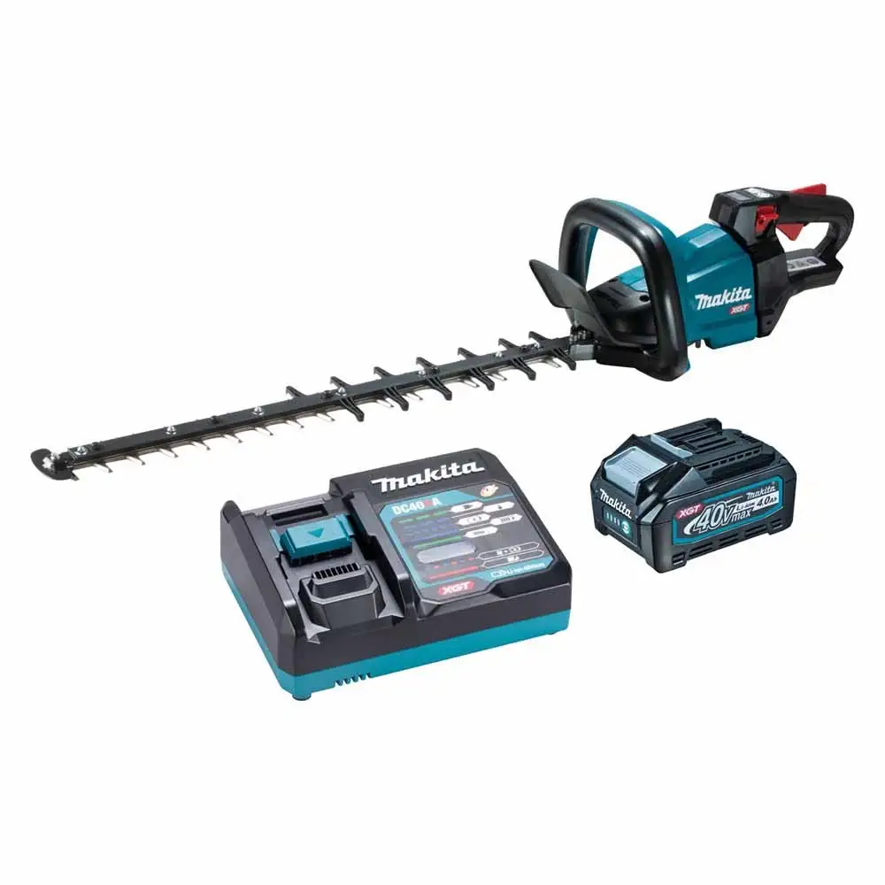 MAKITA 40V MAX XGT Brushless 1 x 4.0Ah 600mm Trimmer Hedge Kit UH006GM101
