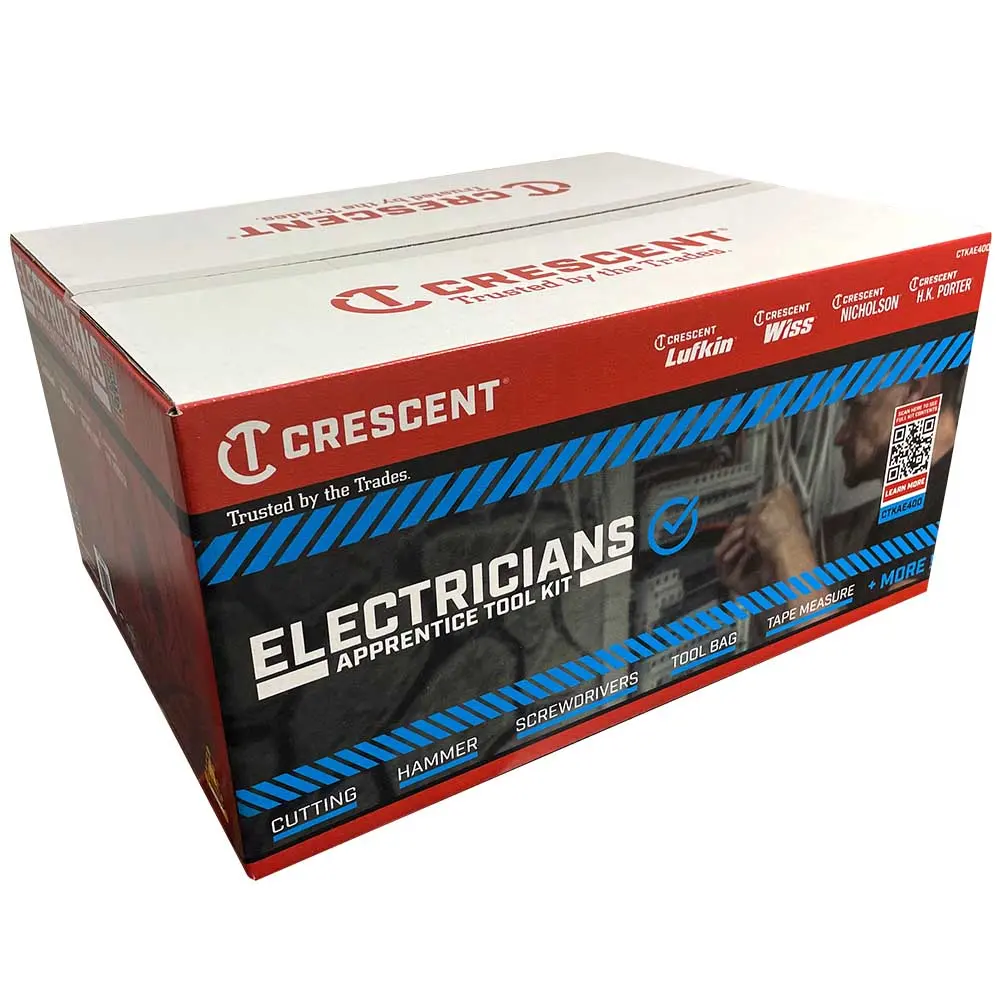 CRESCENT Electrical Tradesman Tool Kit Small - 28 Piece CTKAE400