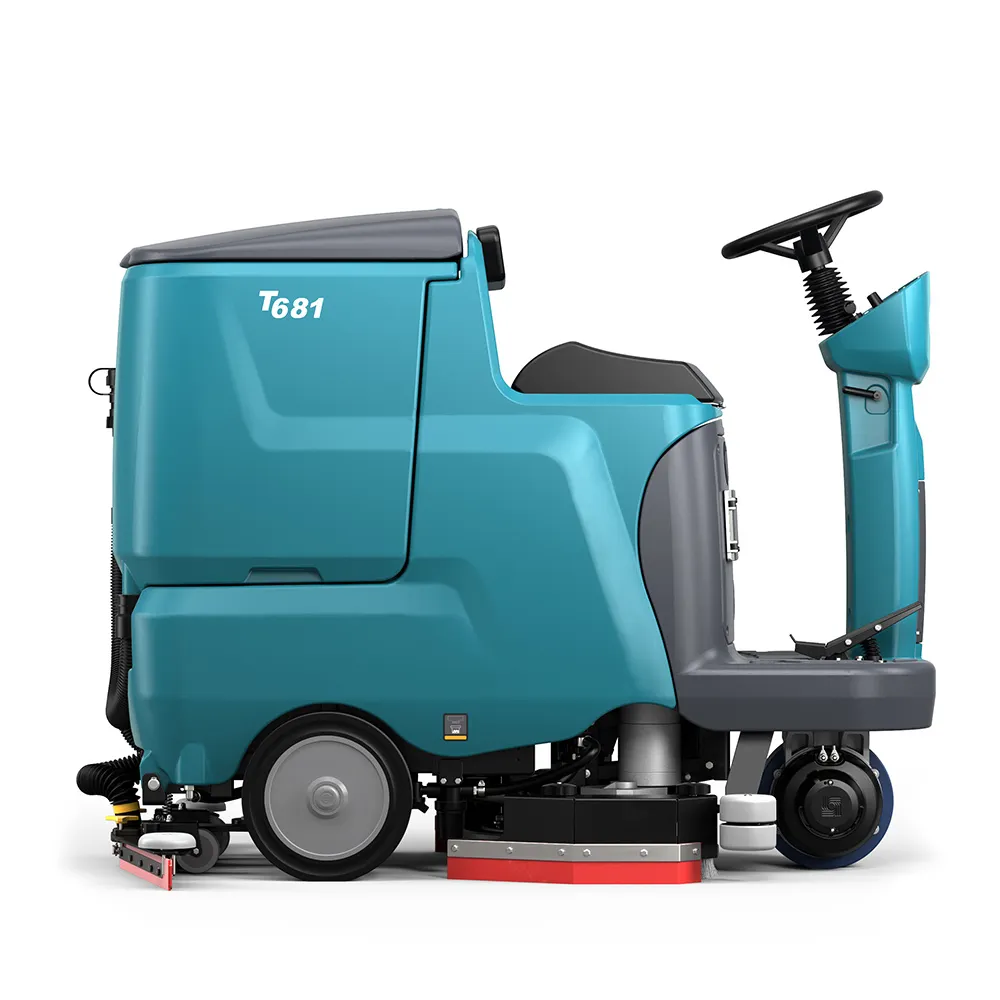 TENNANT 100L 70cm Ride On Path Commercial Scrubber T681 LPTB03308