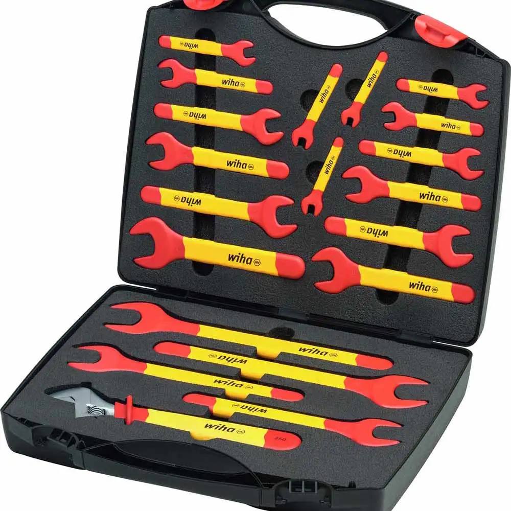 WIHA 6-32mm Open & End Insulated Spanner Set - 21 Piece 43022