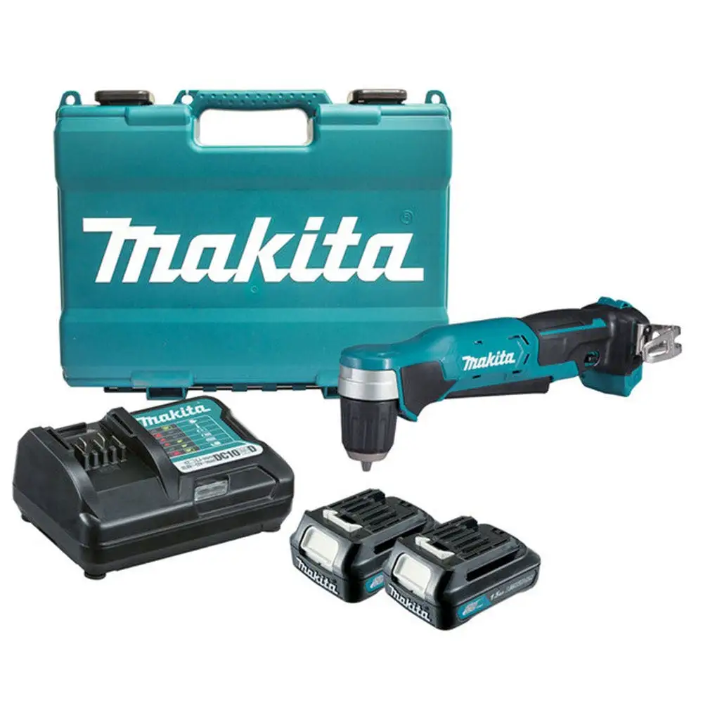 MAKITA 12V Max 2 x 1.5Ah Angle Drill Kit DA333DWYE