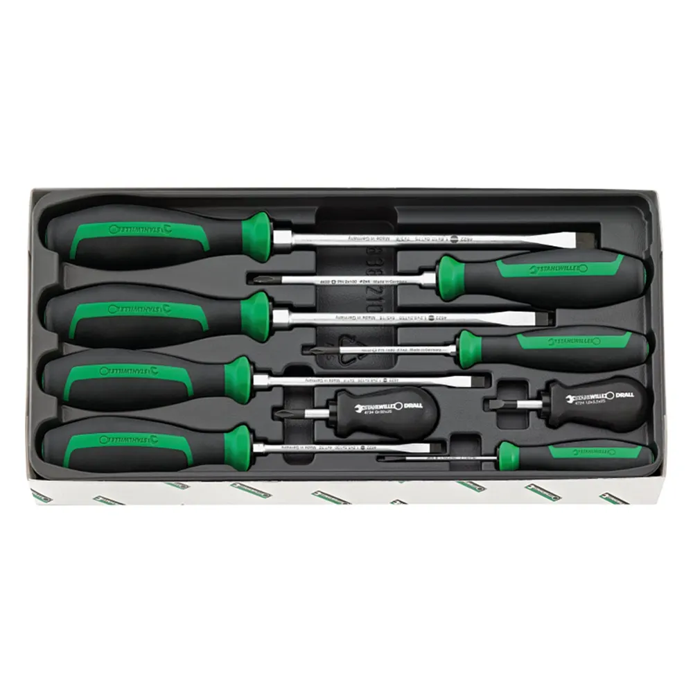 STAHLWILLE Screwdriver Set - 9 Piece 96469315