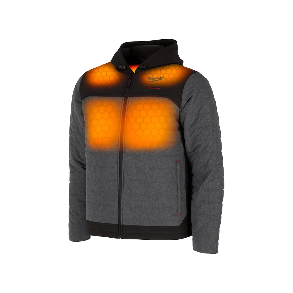 MILWAUKEE 12V AXIS Heated Jacket Grey M12AHJGRY0