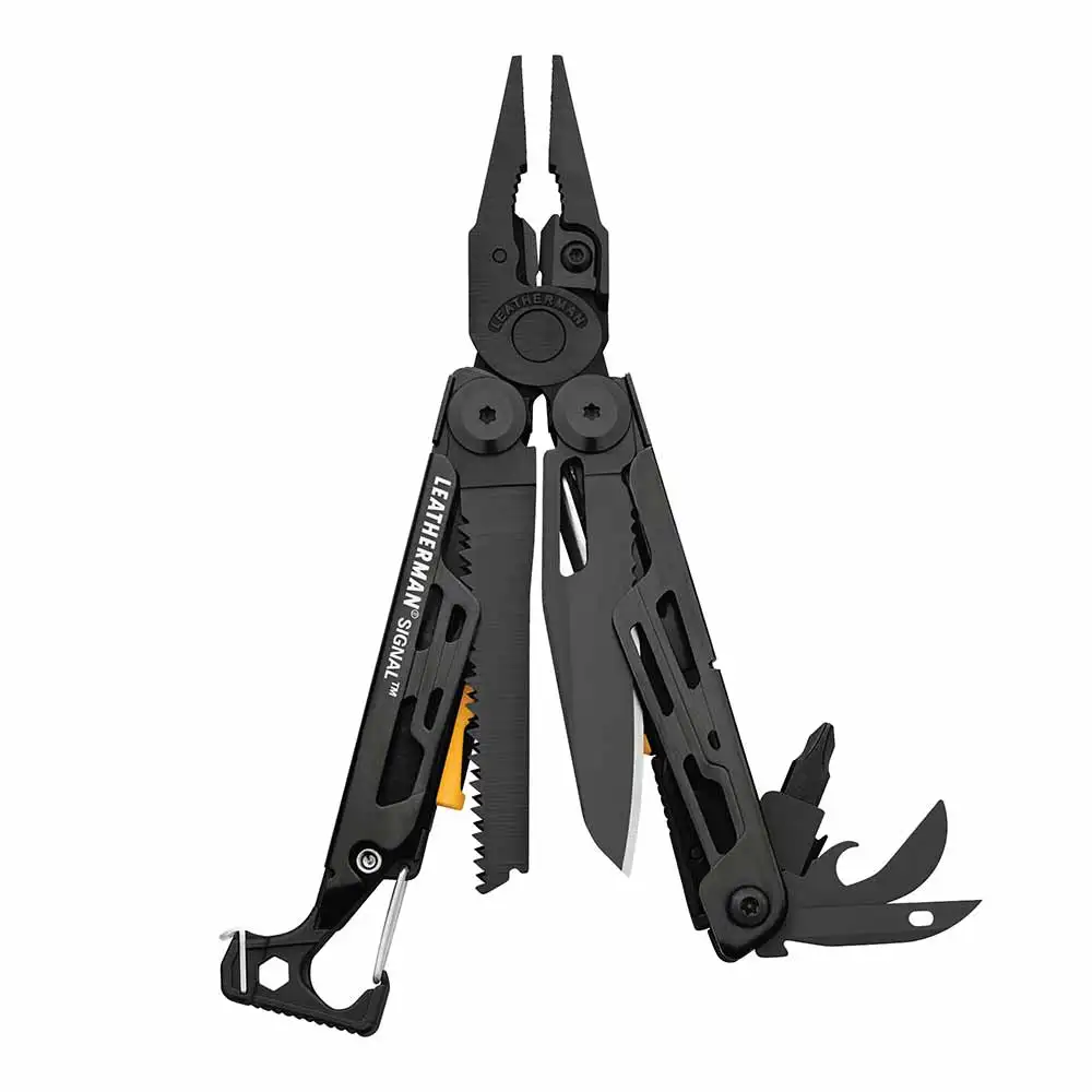 LEATHERMAN Signal Camping Multi-Tool with Firestarter/Whistle with Nylon Sheath YL832586