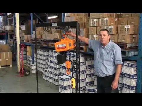 TOHO 2ton 6m 240V Single Phase Electric Chain Hoist TECH0206