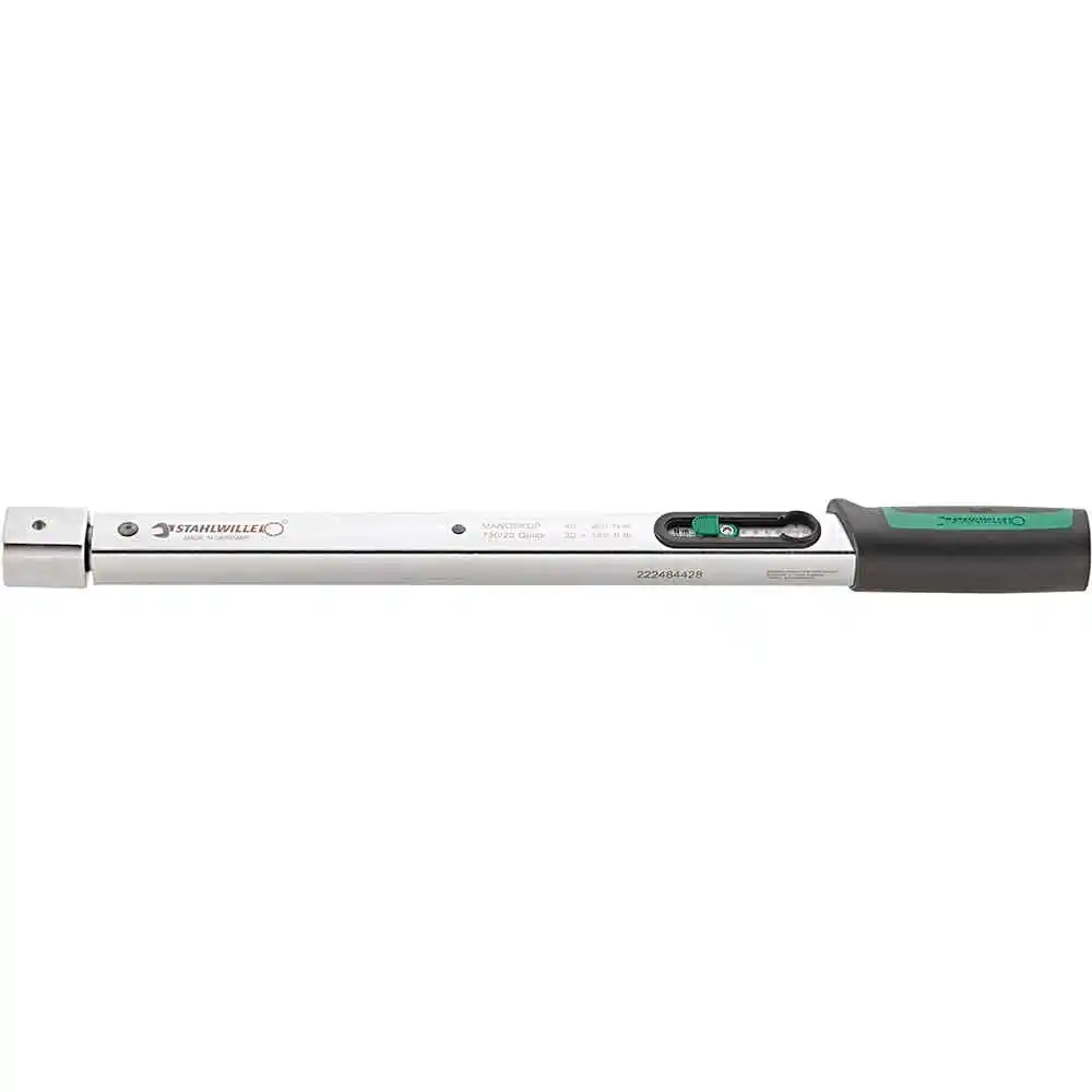 STAHLWILLE 40-200Nm 730 Quick Torque Wrench Compatible w/ 14 x 18mm Insert Tools 50184020