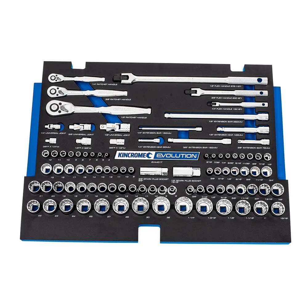 KINCROME Evolution Tool Chest Kit 172 Piece 7 Drawer Deep K1219