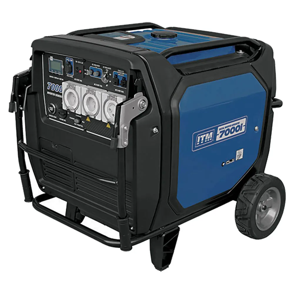 ITM 7000W Peak Electric Start Petrol Inverter Generator TM523-7000