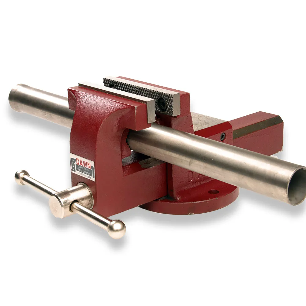 DAWN 175mm Forged Steel Utility C/W Anvil - Fixed Base Vice 60423