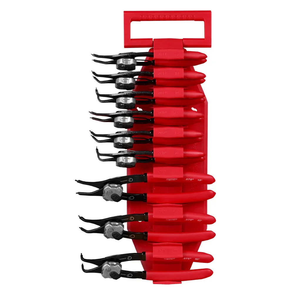 MILWAUKEE Snap Ring Pliers Set - 9 Piece 48226539