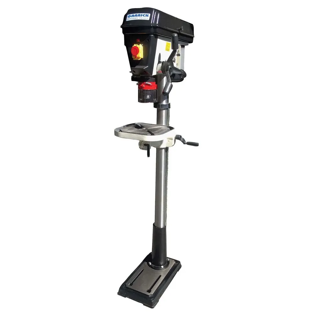 GARRICK 650W 356mm 12 Speed Swing Cap 20mm Pedestal Drill Press DP20