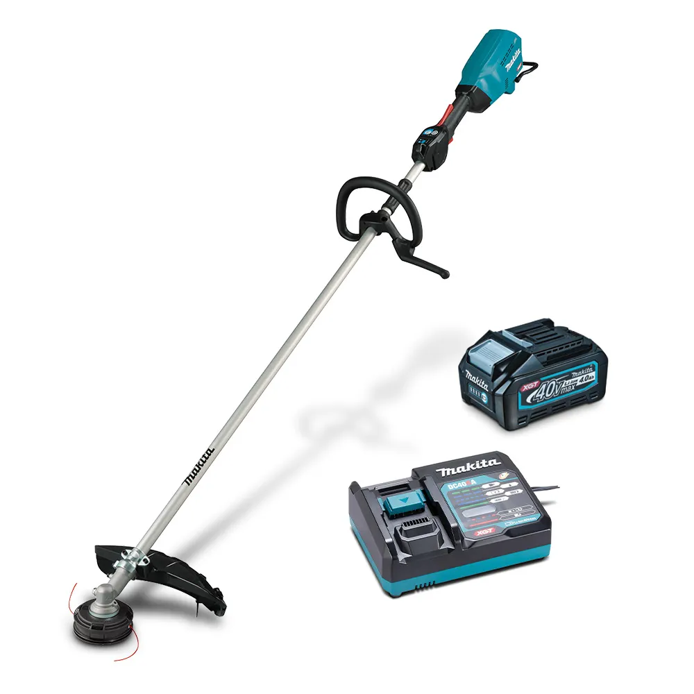 MAKITA 40v Brushless 1 Piece 1 x 4Ah Loop-Handle Brushcutter Kit UR017GM102