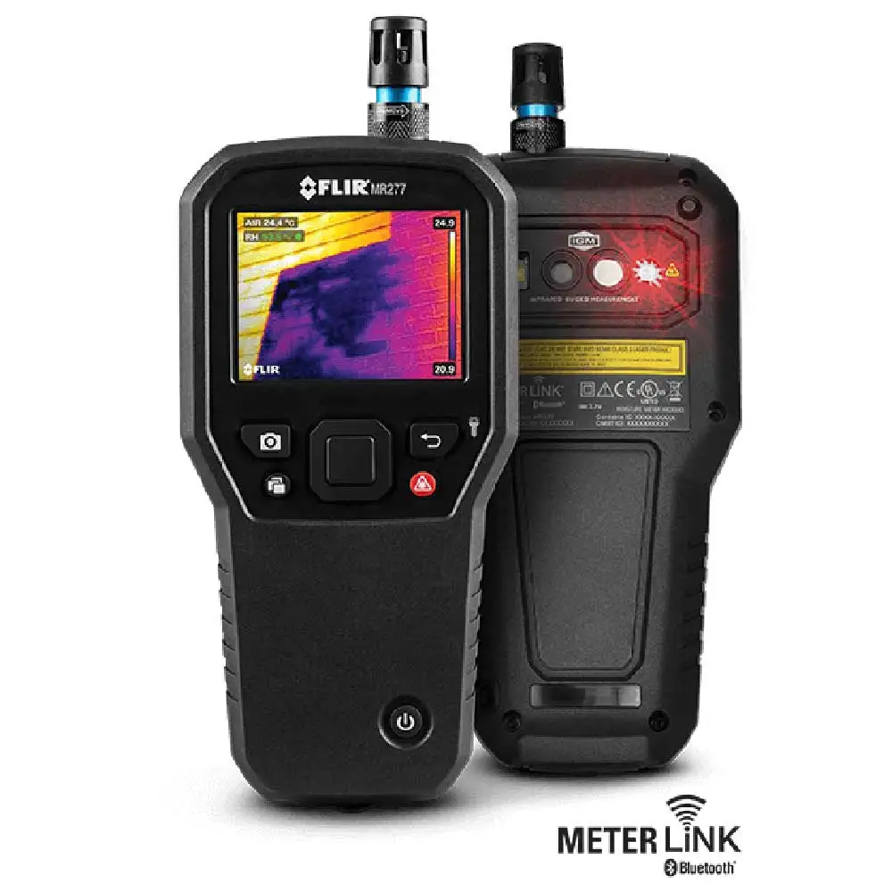 FLIR Temp & Humidity Imaging Camera Pinless/Pin Moisture Meter FLIRMR277
