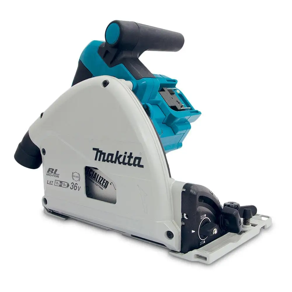 MAKITA 18Vx2 2 x 5.0Ah 165mm Brushless Plunge Cut Saw Kit DSP600PT2JT