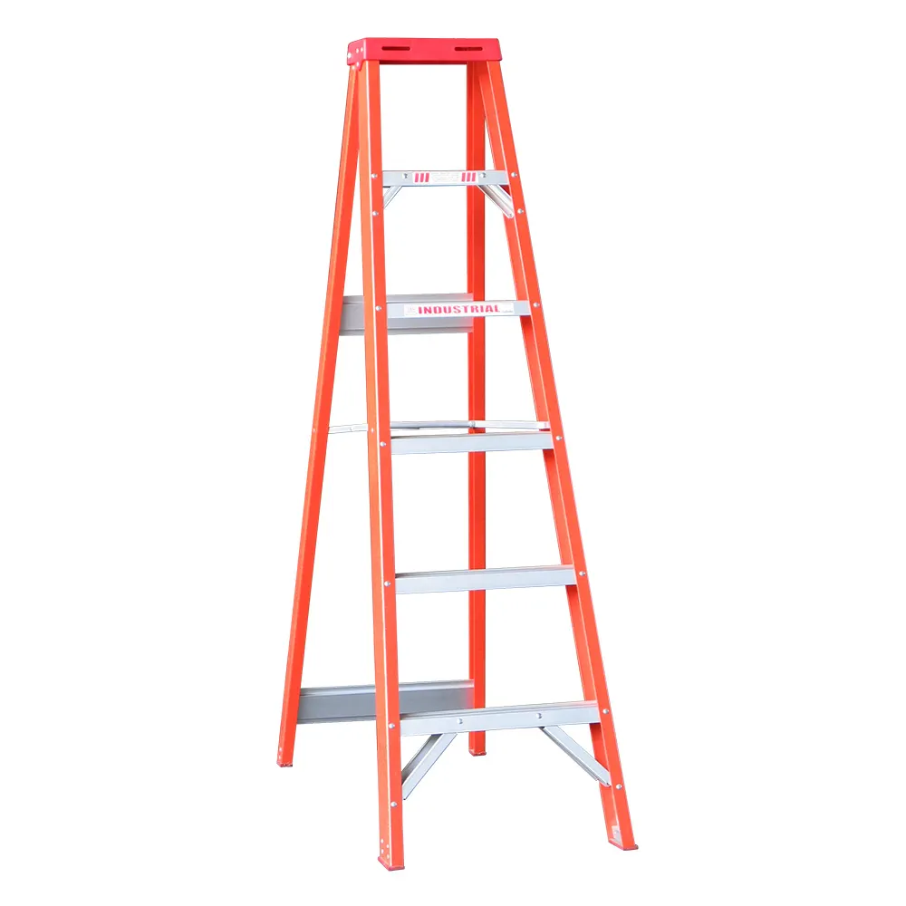 INDALEX 135kg Trade 1.8m Single Sided Fibreglass Step TRDSF6
