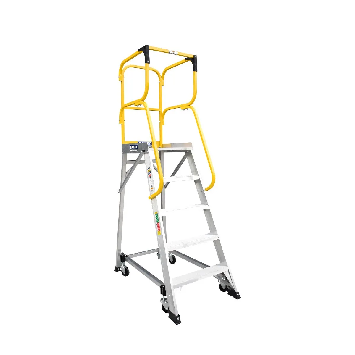 BAILEY Aluminium Order Picking Platform 5 150 Kg Ind Ladderweld FS13876