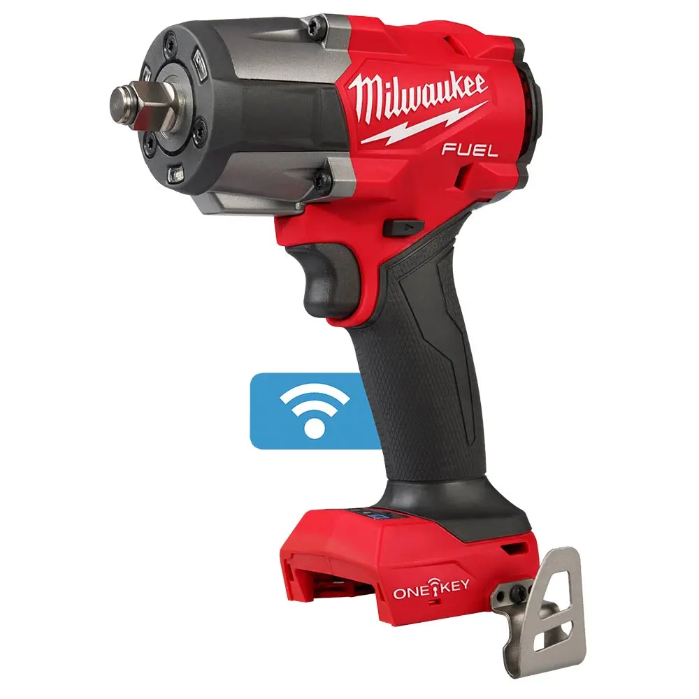 MILWAUKEE 18V FUEL ONE-KEY 1/2" Controlled Mid-Torque Impact Wrench with Friction Ring Skin M18ONEFMTIW2FC120