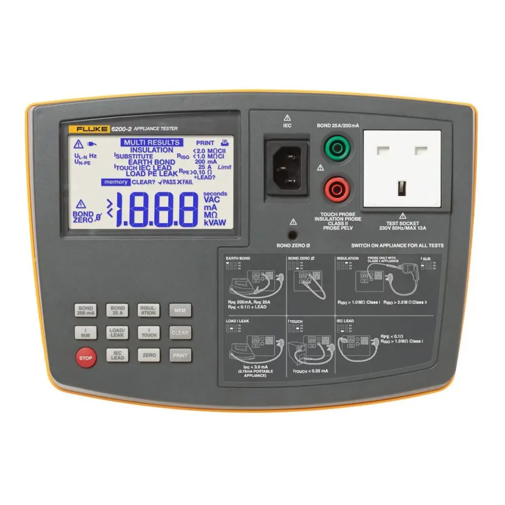 FLUKE Portable Appliance Testers FLU6200-2