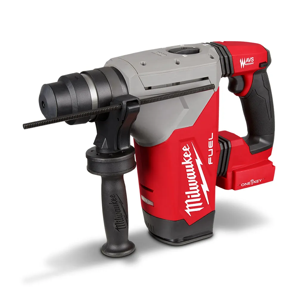 MILWAUKEE 18V FUEL 2 x 8.0Ah 26mm HAMMERVAC SDS Plus Rotary Hammer Kit M18FHPDEX802C