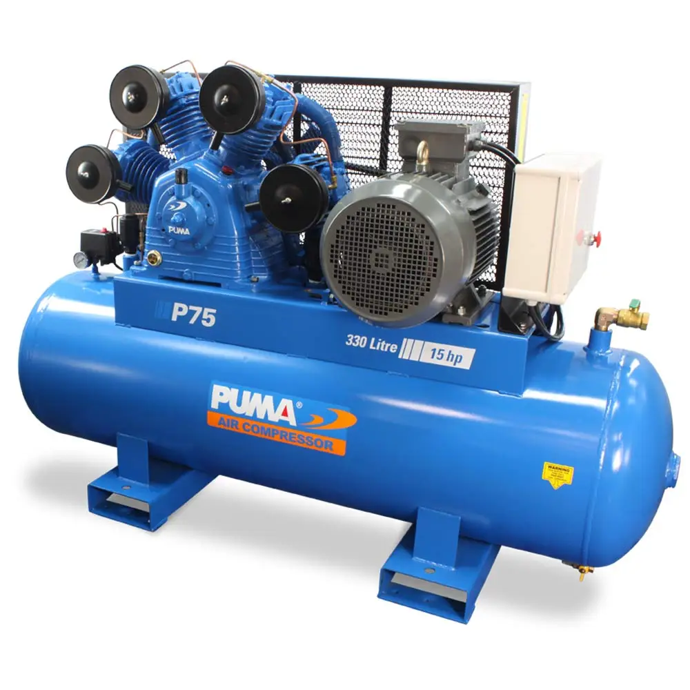 PUMA Air Compressor 15HP & 2400L/min Dryer Professional Kit PUP75415VPKG
