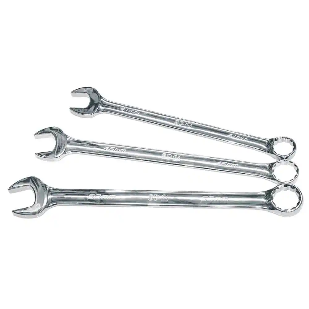 SP TOOLS 3 Piece Metric Jumbo Combination ROE Spanner Set SP10020