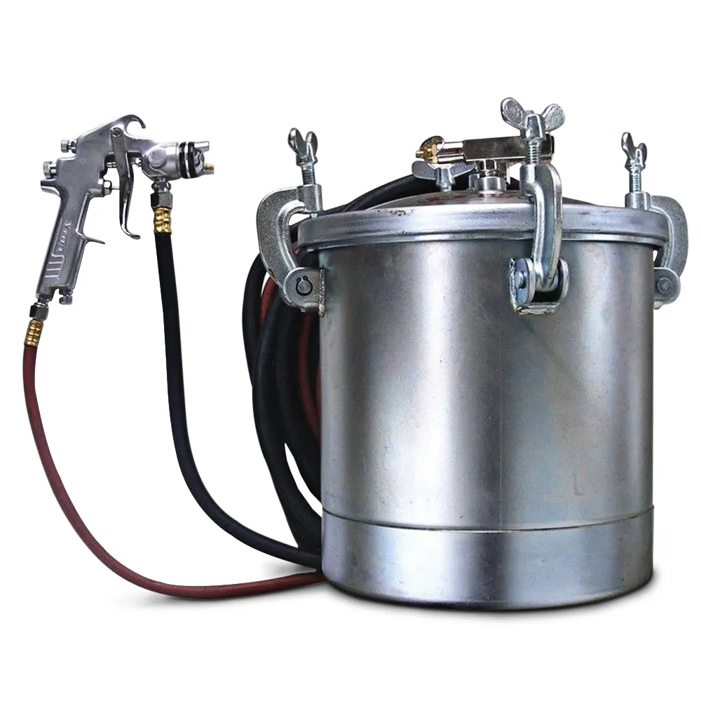 STAR 10 Litre Manual Pressure Pot Pro Air Spray Gun S770-10QP