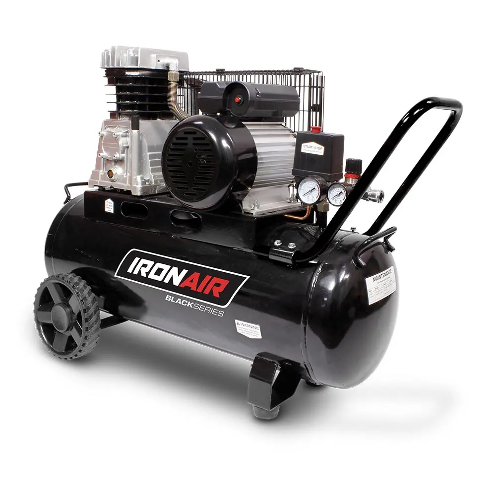 IRONAIR 50L 2.5HP 2 Coupler Belt Air Compressor TB1350DET