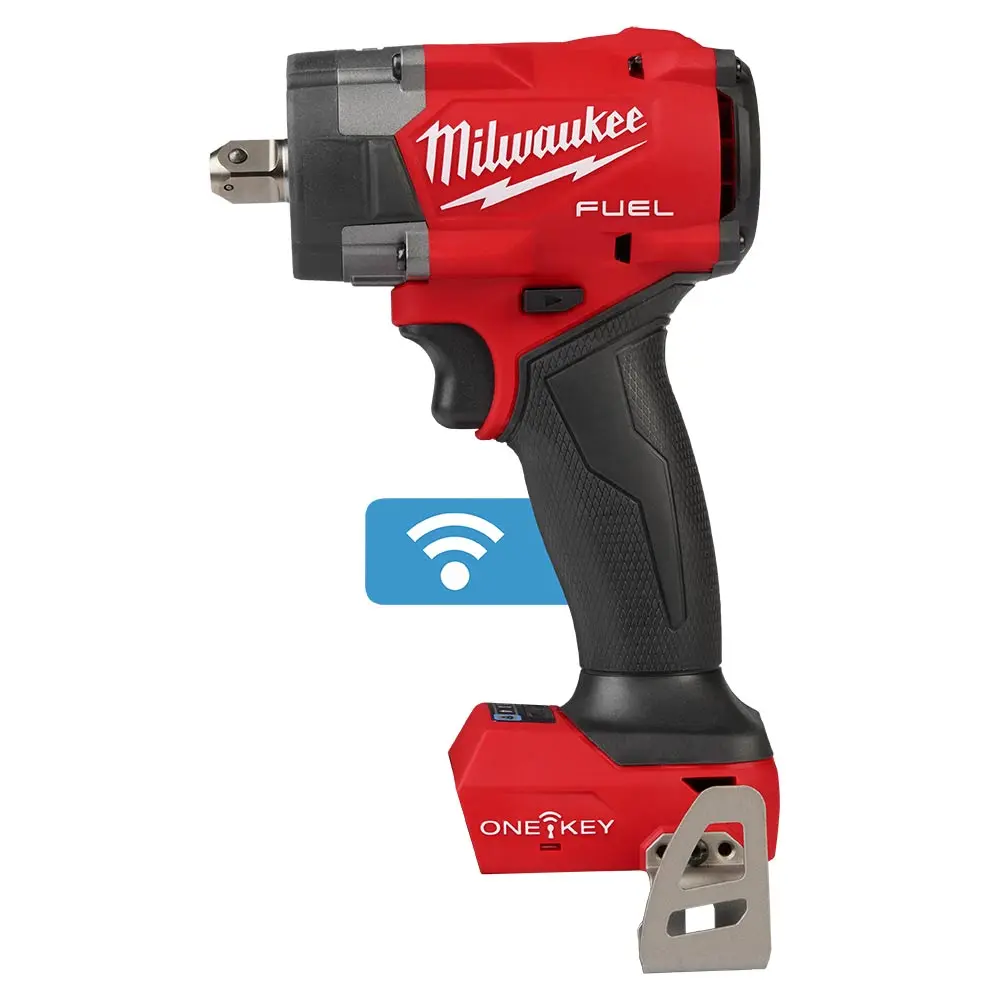 MILWAUKEE 18V FUEL ONE-KEY 1/2" Controlled Torque Impact Wrench with Pin Detent Skin M18ONEFIW2PC120