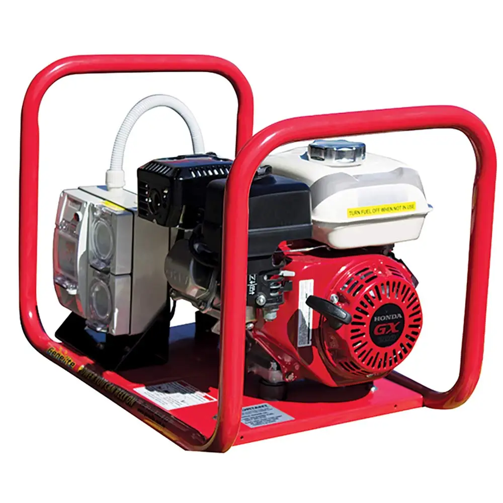 GENELITE 2.5kVA HONDA Petrol Generator Recoil Single Phase Worksafe Compliant GH2000H