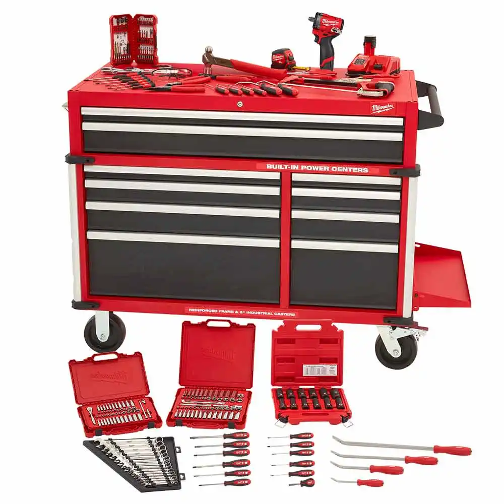 MILWAUKEE 46inch Automotive Starter Toolkit - 238 Piece MTK238C46V3-1