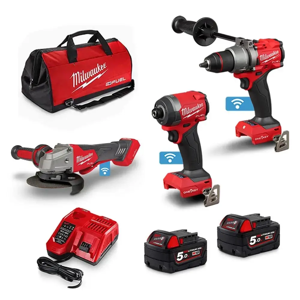 MILWAUKEE 18V FUEL ONE-KEY Power Pack 3A3�?- 3 Piece M18ONEPP3A3502B