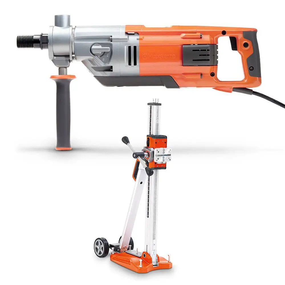 HUSQVARNA 230V Handheld Drill DM220 w. Stand Kit TTKIT773