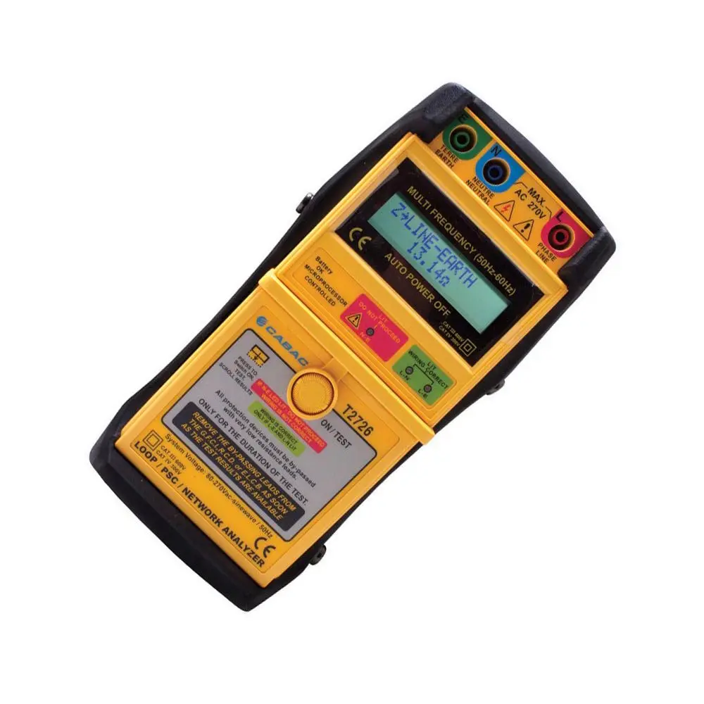 CABAC Loop Impedence and PSC Meter T2726