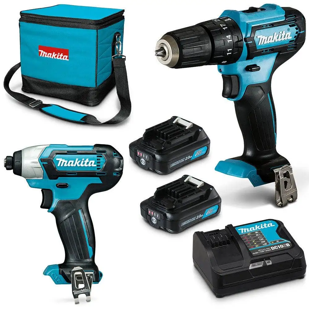 MAKITA 12V 2 Piece 2 x 2.0Ah Combo Kit CLX239SA