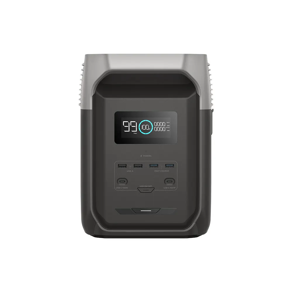 ECOFLOW 12v 1800w 128Ah Total AC Output Delta 3 Battery EFDELTA3-1500