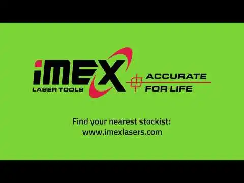 IMEX 600m Red Beam Rotary Laser Level with mm-Receiver 012-I77R