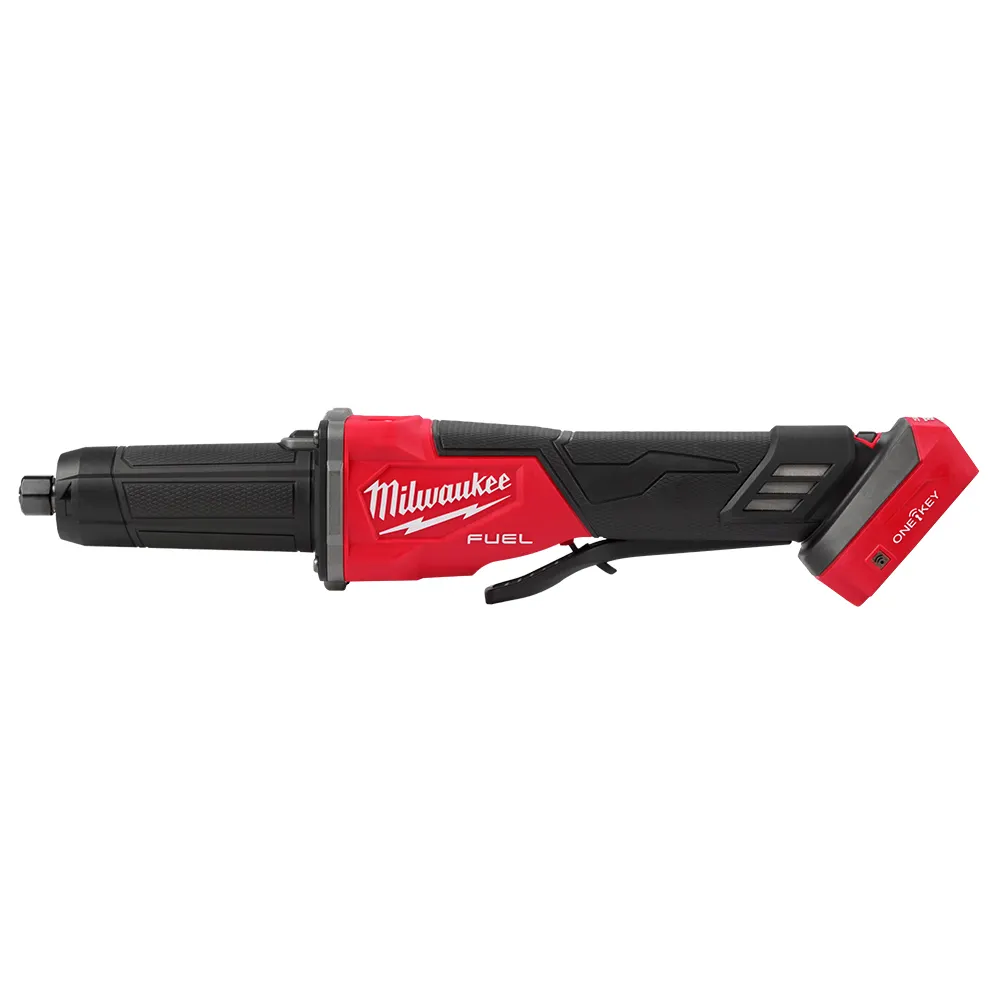 MILWAUKEE 18V FUEL 1/4inch Braking Die Grinder w/ Deadman Paddle Switch Skin M18FDGROVPDB0