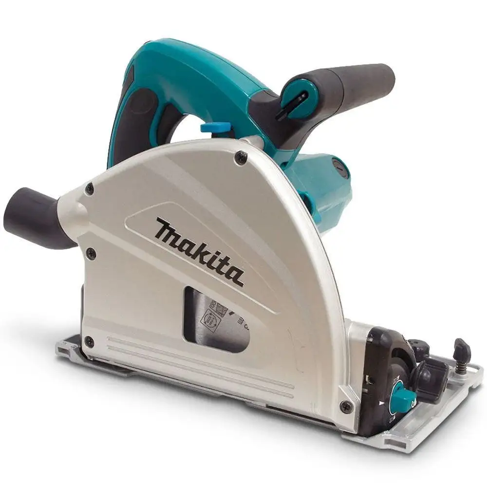 MAKITA 240V Plunge Cut Circular Saw & M-Class Industrial Dust Extraction Combo Kit SP6000JT2X-VC42MX2
