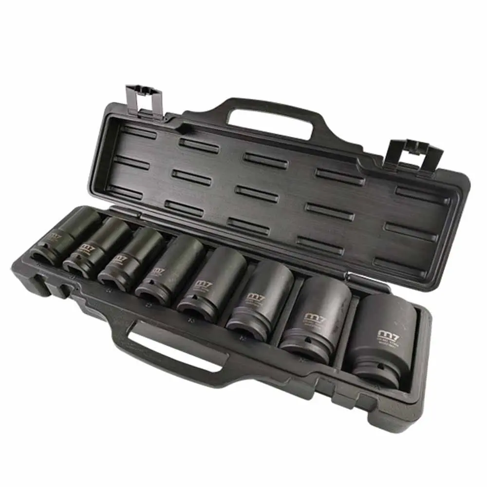 M7 3/4" 21-41mm Metric Deep Impact Socket Set - 8 Piece M7-MB65008M1