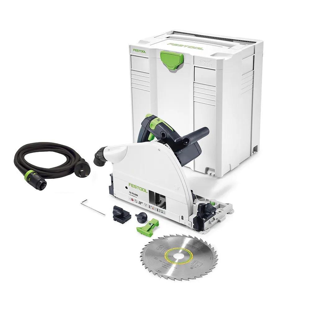 FESTOOL 1600W 210mm TS75EBQPLUS Circular Plunge Saw 576113