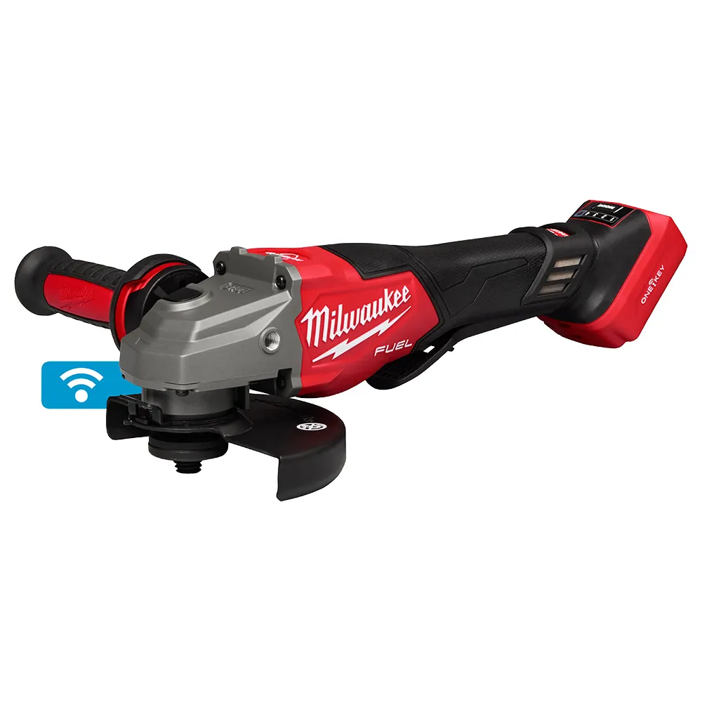 MILWAUKEE 18V FUEL ONE-KEY 125 mm (5inch) High Speed Braking Angle Grinder with Deadman Paddle Switch Skin M18FSAG125XPDB20