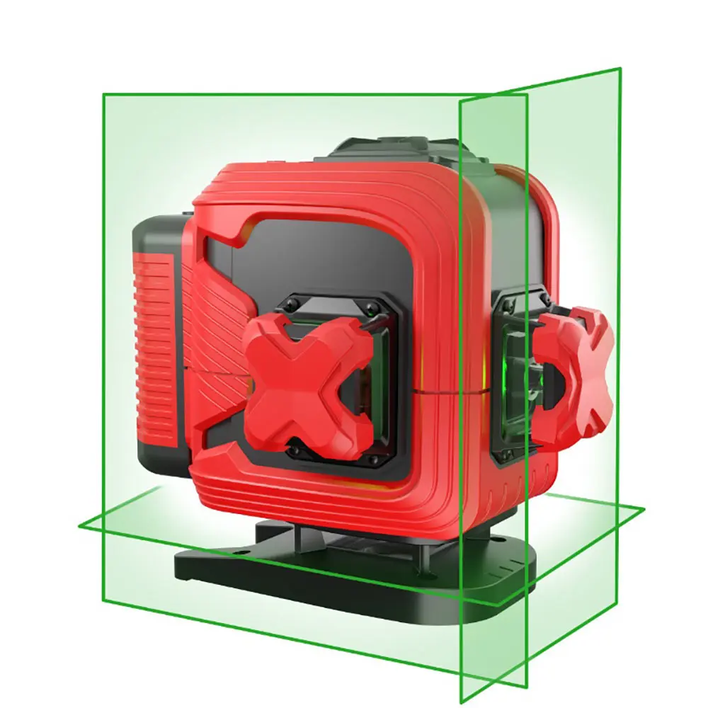 CONDTROL Boden 3D 3 x 360 Multiline Green Laser Level w/ Lifting Platform C1002001