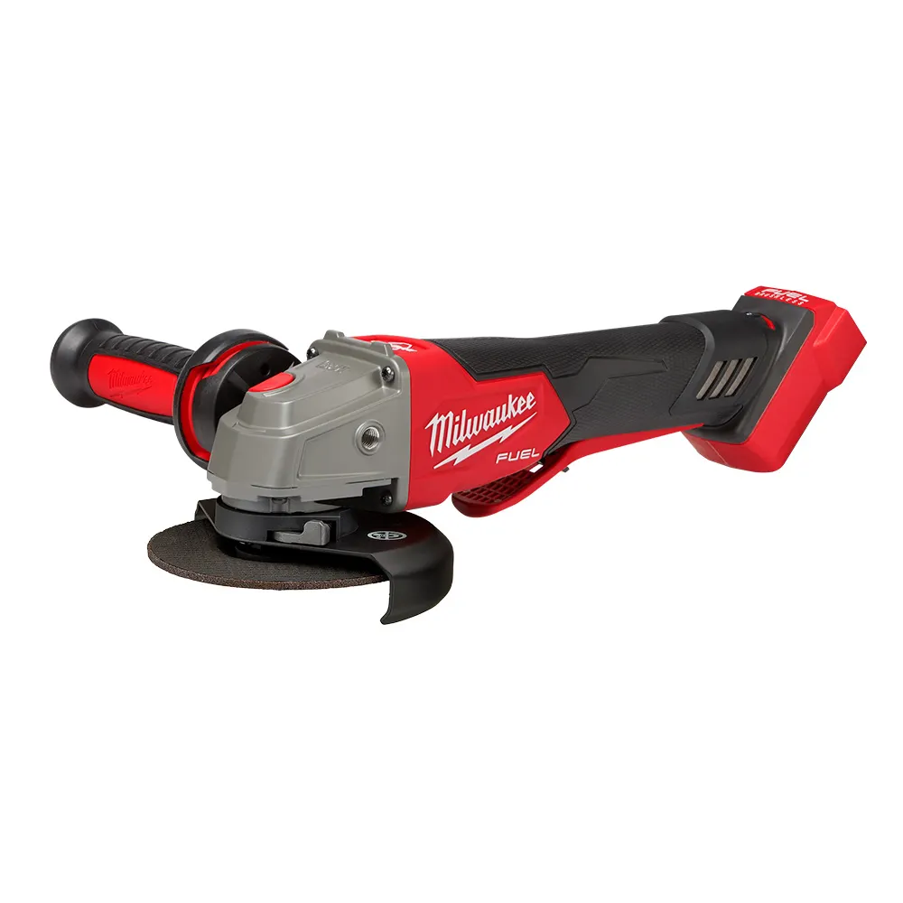 MILWAUKEE 18V FUEL Brushless 125mm Breaking Angle Grinder with Deadman Paddle Switch Skin M18FAGV125XPDB-0