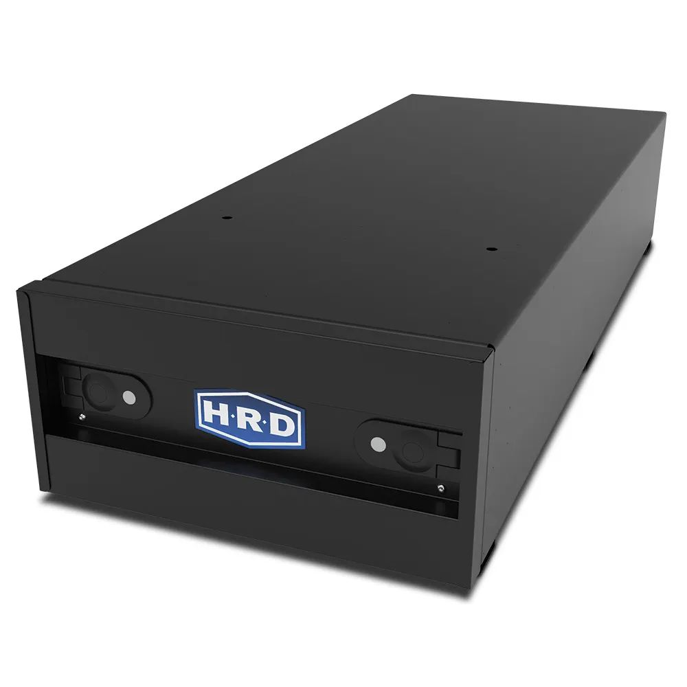 HRD 250 475 x 1200 x 245mm Van Storage Drawer Black HVD250