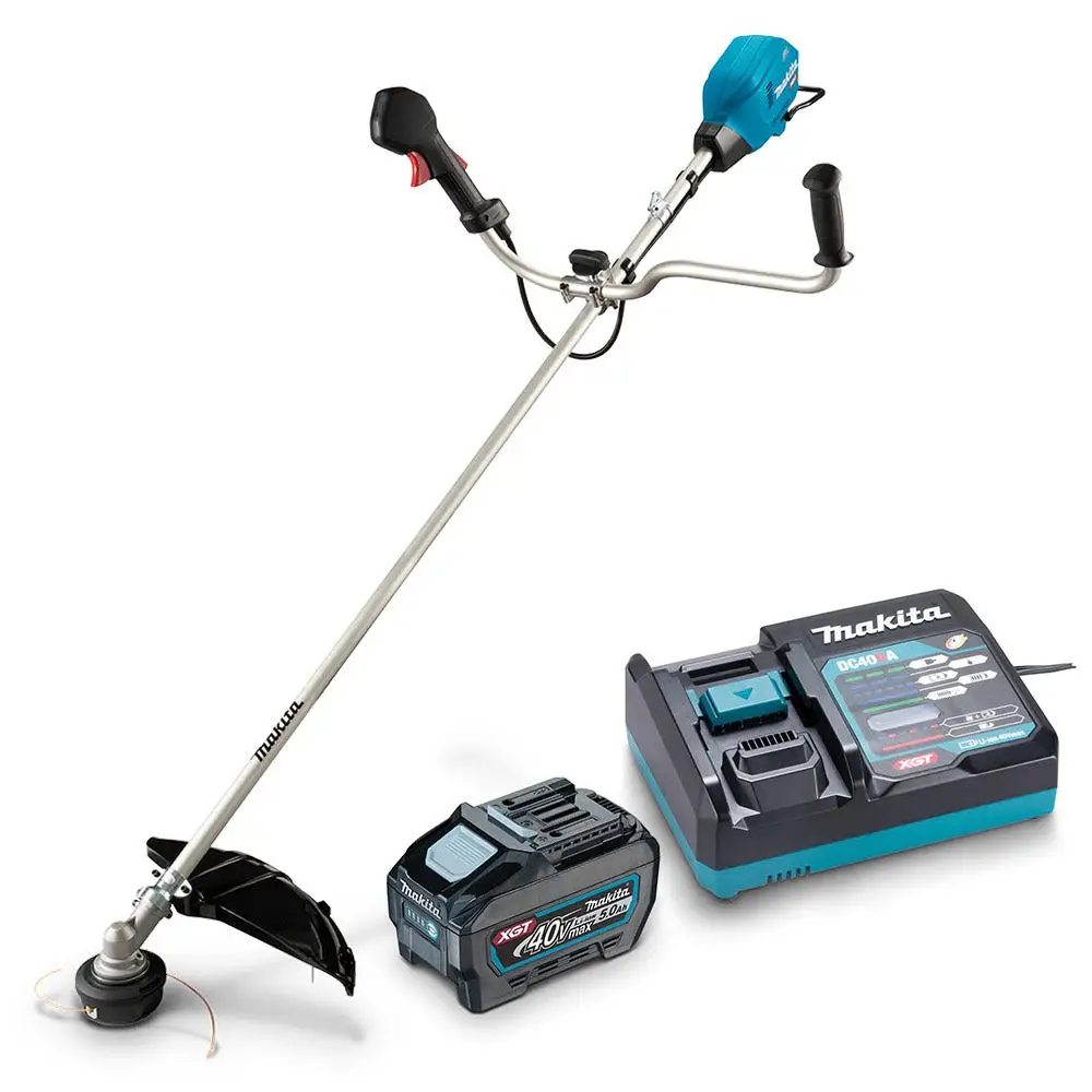 MAKITA 40V MAX XGT Brushless 1 x 5.0Ah U-Handle High Output Line Trimmer Kit UR006GT102