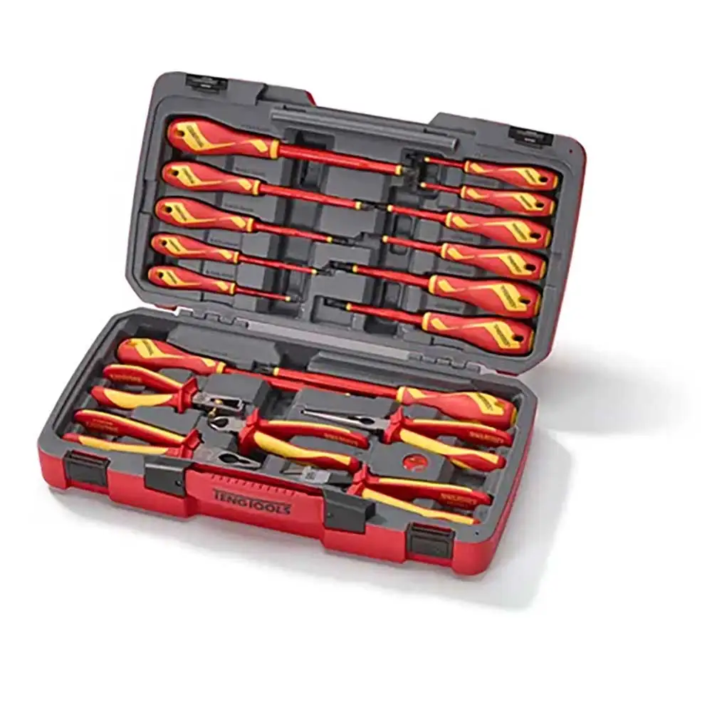 TENG TOOLS 1000V VDE Plier & Screwdriver Set - 18 Piece TE-TV18N
