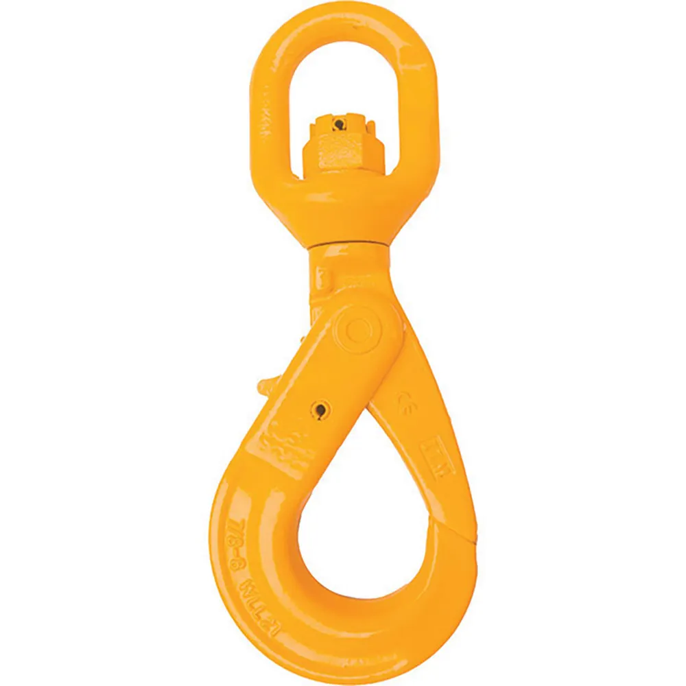 ITM 20mm Chain Size Eye Swivel Self Locking Hook TM9804-03020