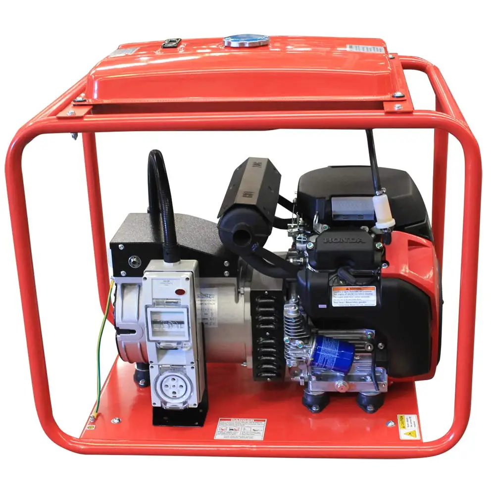 GENELITE 12.5kVA HONDA Petrol Generator Electric Start 25Ltr LRT Three Phase GH12,000E-LRT/3