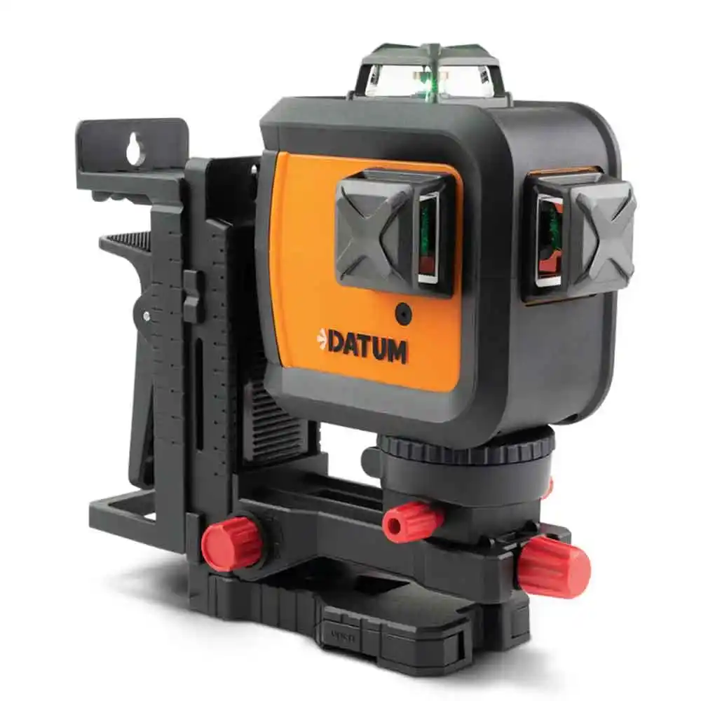 DATUM Green Beam 3 x 360degree Multi-Line Laser Level Kit DT3X360GS2
