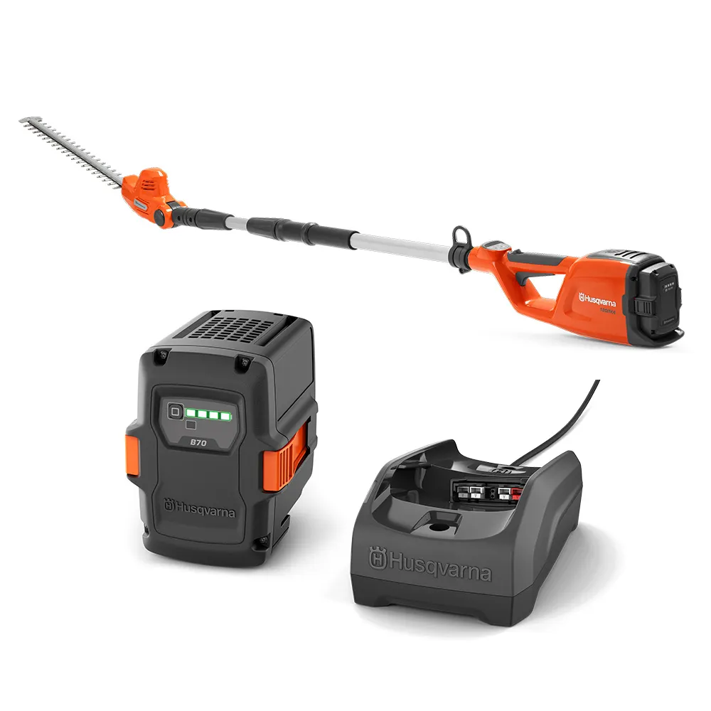 HUSQVARNA 36V 1 x 2AH 50cm 4M 120ITK4-H Pole Hedge Trimmer Kit 970515911